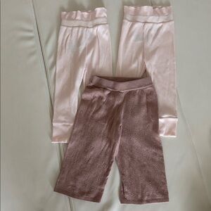 Baby Gap Ribbed Pants and CashSoft Pointelle Pants size 18-24 months Lot of 3